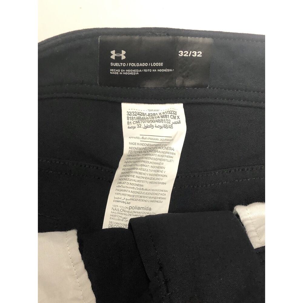 Under Armour Black Guardian Tactical Pants Mens Sz 32/32 1316929 001 UA NWT - Picture 9 of 9